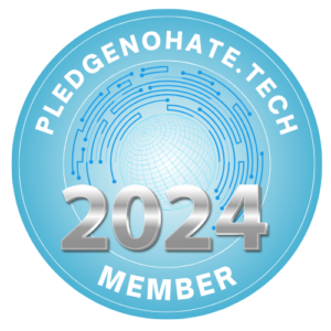 PledgeNoHate.tech 2024 Member Badge